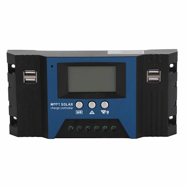 12V 24V Aurinkoenergian Latausohjain Säädin 4 USB-Porttia 5V 2.5A Parametrien Säädettävä LCD-Näyttö Koti RV Vene 30A