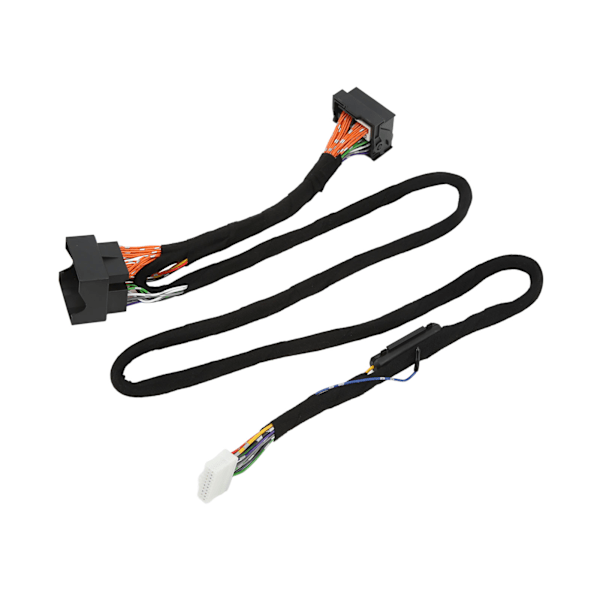 Bil DSP Forsterker Interface Kabelsett med Plugg 12V 15A Stabil Tilkobling Klar Lyd for Musikkelskende
