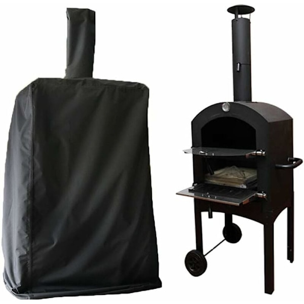 Grillöverdrag för utomhusbruk, kraftigt och lätt att vika och förvara, byggt för att hålla i tufft väder, anpassad passform för ett säkert grepp, enkelt underhåll