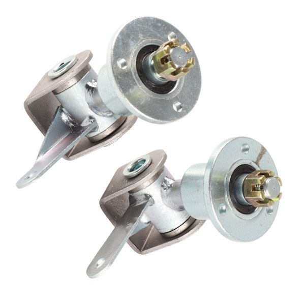 17mm 3-bolt Forhjulnavlagerflens Styreknekk Spind for 5 tommers Dekk Go Kart ATV Quad Bike