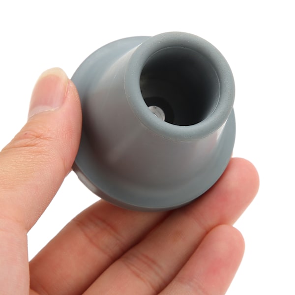 Krykke Spidser Universal Grå Runde Skridsikker 28mm Indvendig Diameter Vandrestok Spidser til Krykke Tilbehør