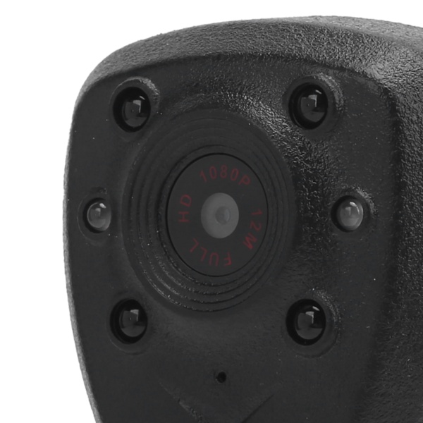 Mini Bodykamera HD1080P Videoopptaker Nattsyn Wearable Bærbar for Utendørs Sikkerhet