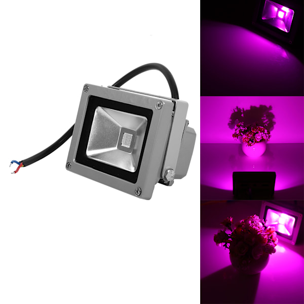 Ny stil 85-265V 10W RÖD BLÅ 6:3 LED Växtlampa Hög Effektivitet Hydroponisk Växtlampa