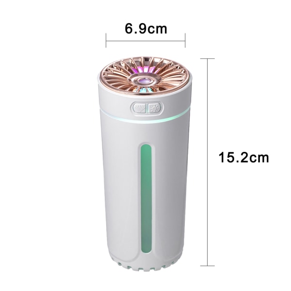 Mini Mist Humidifier Auto stop Ultra Quiet(plug-in,white)