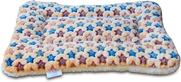 Högkvalitativ flanellfleece, mjuka och varma husdjurssängar
