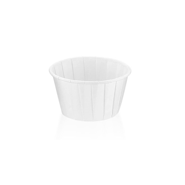50 stk. papir muffinsforme, muffin cupcake forme, bageforme Weiß