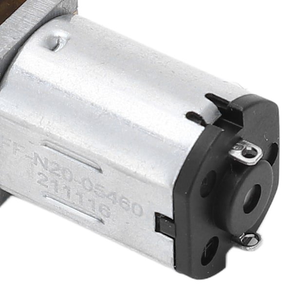 Gir Motor Hastighetsreduksjon Dobbel Utgangsaksel Orm Børstet Stor Vridning for Maskin DC6V 150RPM