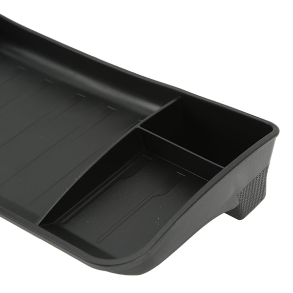 Bilens Dashbord Oppbevaringsboks TPE Materiale Bak Skjermen Svart Erstatning for Tesla Model 3 Y