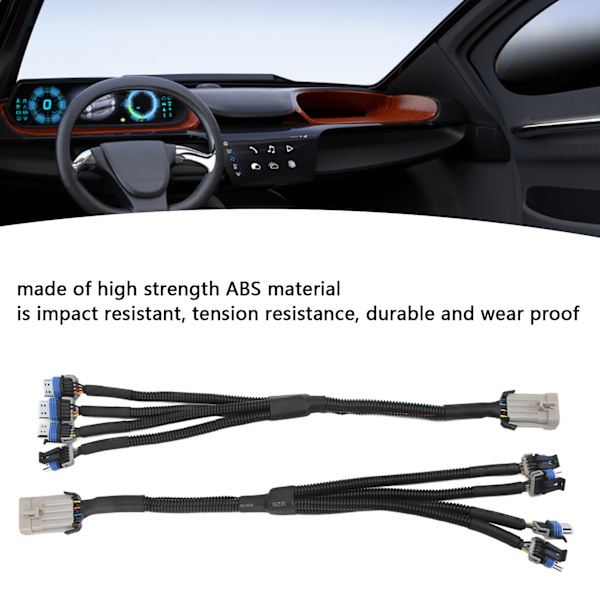 2 stk. Tændspolestik-Ledningsnet-Stik-Udskiftning til Chevy Small Block V8 293 325 346 350 364 376 427