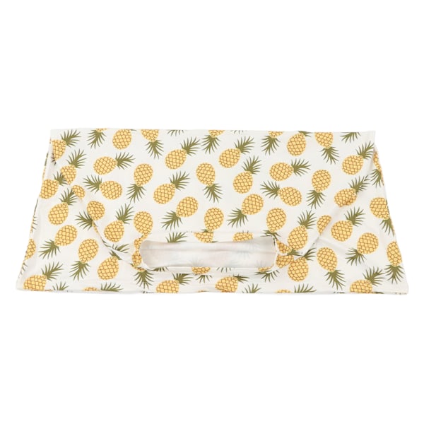 Amningsöverdrag Mjukt Andningsbart Vindtätt 4 i 1 Multianvändning Baby Amningsöverdrag för Babybil Liten Ananas