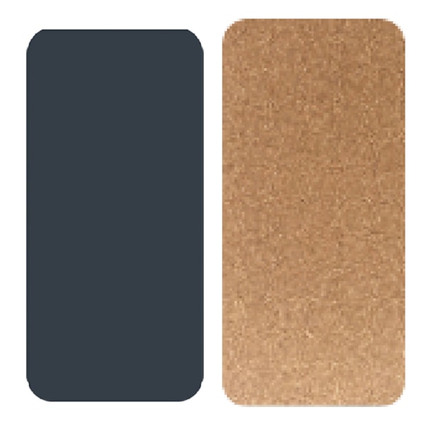 Symaskins Pedalmat Halkfri Ljuddämpande Gummi Symaskins Pedalplatta Tillbehör 23 x 19 cm Mörkblå
