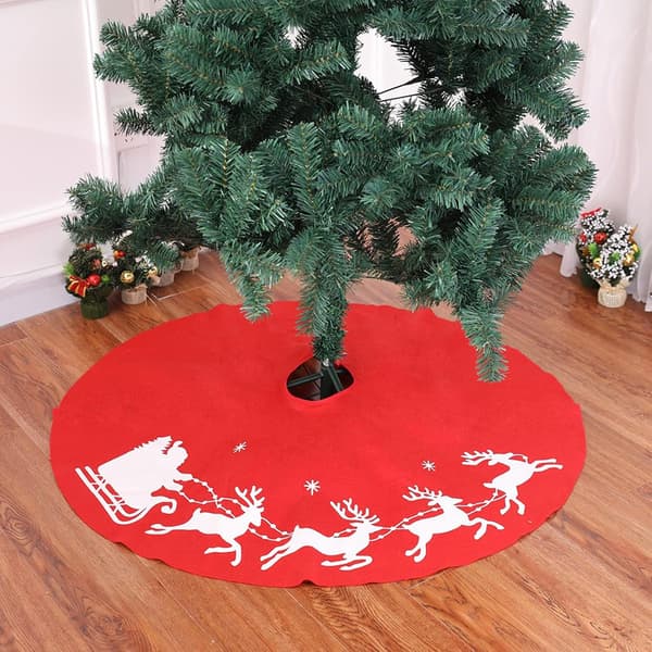 Juletrefotmatte for festlig hjemmeinnredning - 100 cm