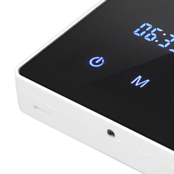 Smart Termostat Programmerbar Digital Stor Pekskärm Väggmonterad Uppvärmningstermostat Kompatibel med Tuya 3500W AC90‑240V 16A med WiFi (med 3m