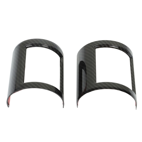 Sidespeilventilasjonsuttak Trim Karbonfiber Stil Erstatning for FJ CRUISER XJ10 2007‑2021