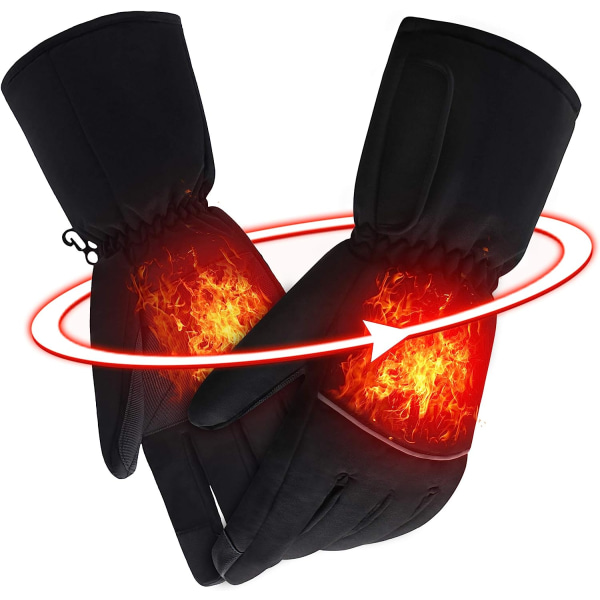 SVPRO Herr Dam Laddningsbara elektriska batteriuppvärmda handskar