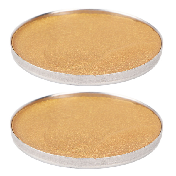 2 st ansiktsfärg Concealer Enstaka Glitter Färgglad Långvarig Pressad Puder Concealer för Halloween Cosplay 19
