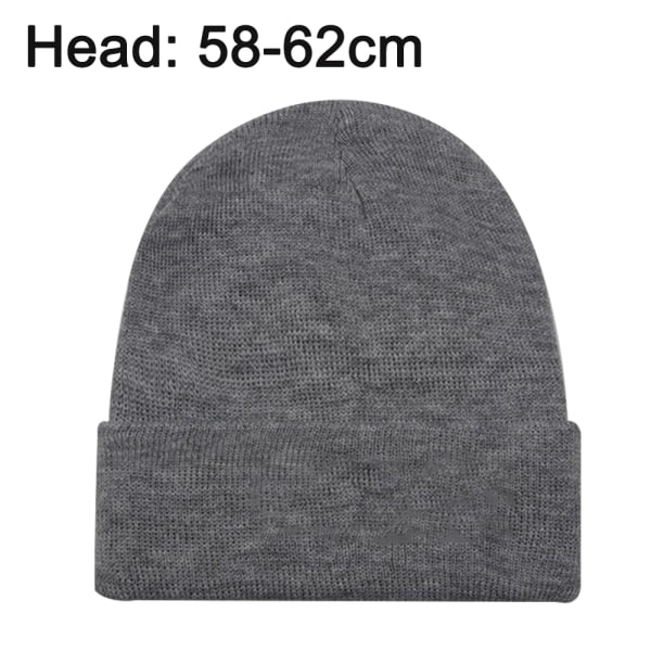 Ladies' dress knitted beanie with beanie