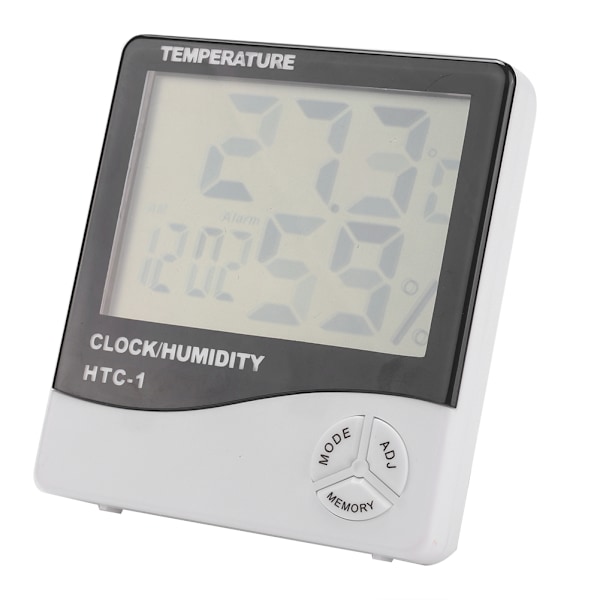 Innendørs LCD-skjerm Digital Termometer Hygrometer for Reptil Oppdretts Tank