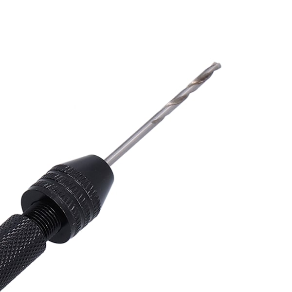 11 stk. Pin Vise Bor Bits HSS Aluminium Legering Manuel Mini Twist Bor Bits til Valnød