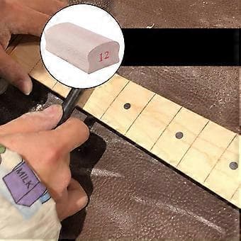 1 st Radieslipklossar för Gitarr Basband Planering Greppbräda Luthierverktyg