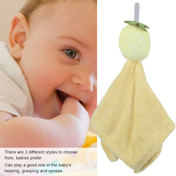 Baby Pludset Sovehåndklæde Spædbarn Tyk Tegneserie Trøstepude Dukke Håndklæde Tæppe til Nyfødt #03