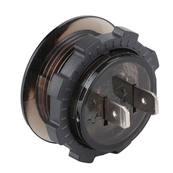 Universal LED DC Digital Voltmeter Spenningsmåler Bilbatteri Måler 12‑24V Med Berøringsschalter Blå