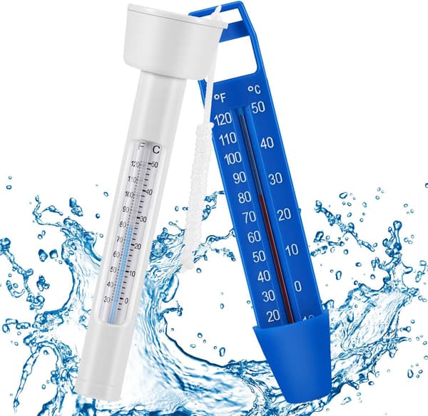 Flytande pooltermometer 2-delad flytande pooltermometer med