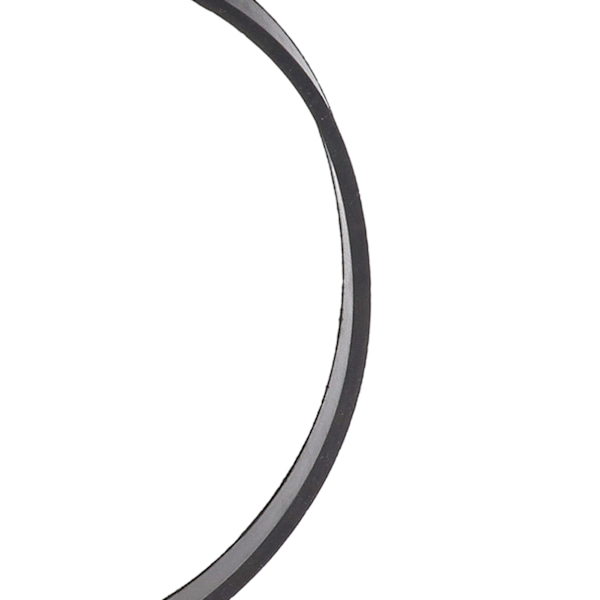 2 stk. Båndsagdekk Gummi Svart Dekk Erstatningsdel Bredde 13mm Tykkelse 3mm for 8 tommers Trebearbeiding Båndsag Hjul
