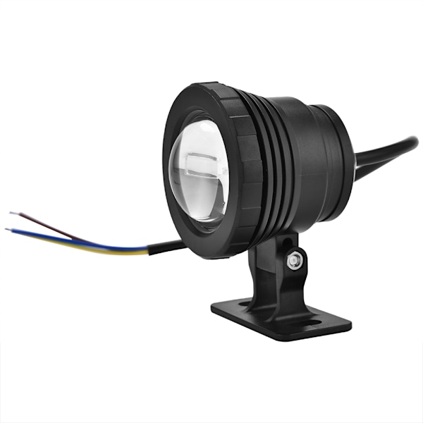 12V 5W RGB Vandtæt Akvarium LED Spotlight Lampe til Fiskedam Pool Have Under Vand Sort