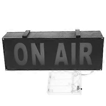 On Air Skilt LED Lys Studio Optagelse Skilt Broadcast Advarselsskilt til Kontor