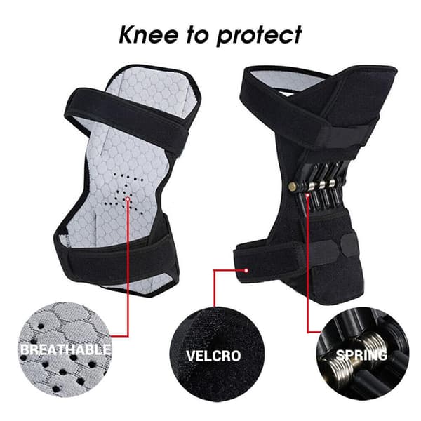 2 stycken knäskydd booster ledstöd pads knästöd knäbandage