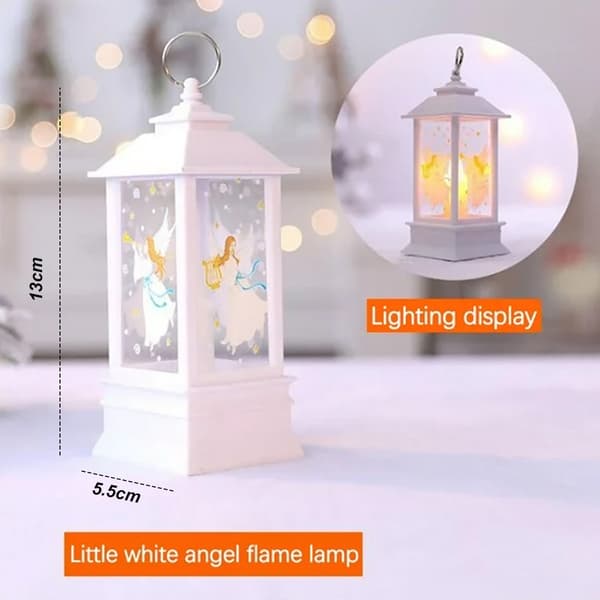 Julelys med LED fyrfadslys til julepynt