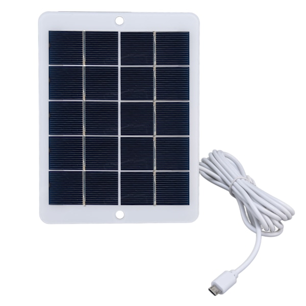Ulkoilma 3W 5V Polysilikooni Aurinkopaneeli DIY Aurinkolatausgeneraattori Matkapuhelimelle