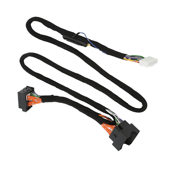 Bil DSP Forsterker Interface Kabelsett med Plugg 12V 15A Stabil Tilkobling Klar Lyd for Musikkelskende