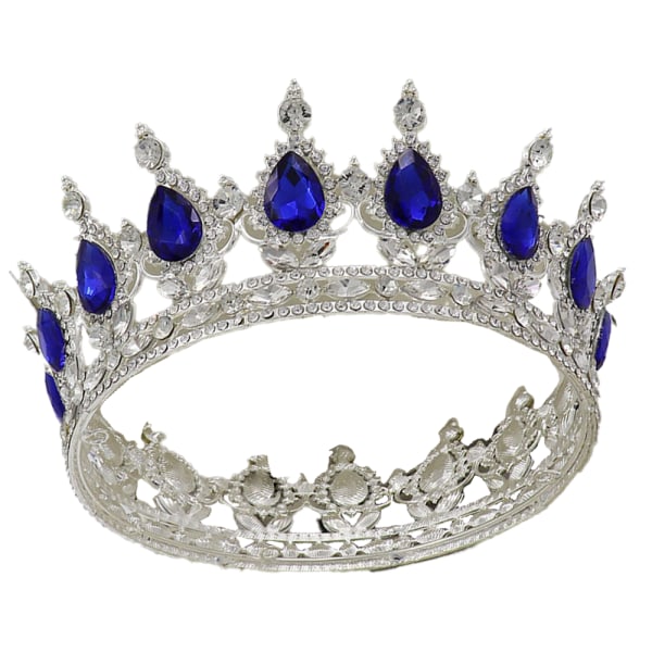 Crown Topper til fødselsdag Tiara Gorgeous Crystal metal Crown Pro