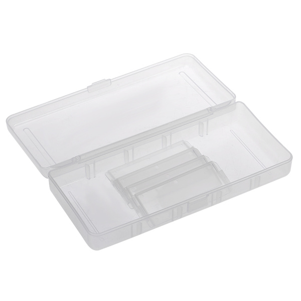 25 st/förpackning Transparenta Nagelkonst Dekorationer Förvaringslåda Sekvenser Glittrar Tillbehör Organizer