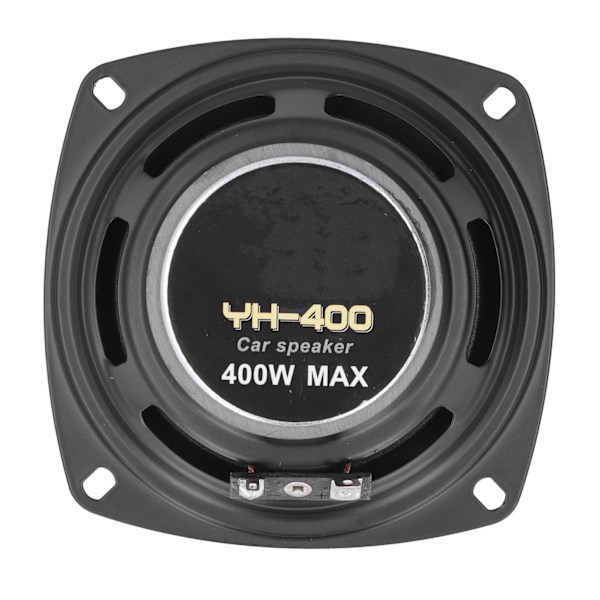 5-tums Bilstereo-Bas 400W 4 Ohm Universal 12V 93dB Hög Känslighet för Bil Ljudsystem