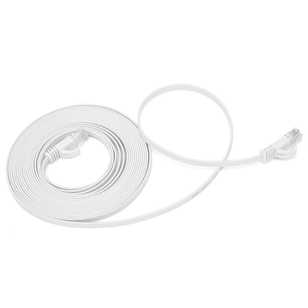 Ethernet-kabel CAT6 Gigabit 8-trådet snoet par netværksjumper fladt kobbertråd forsyninger 30 meter