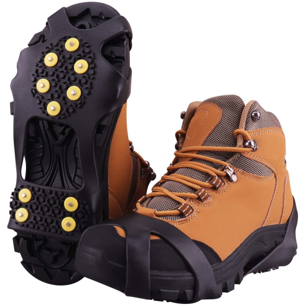 CHUER Shoe Spikes, Ice Cleats Traction Non-Slip Over