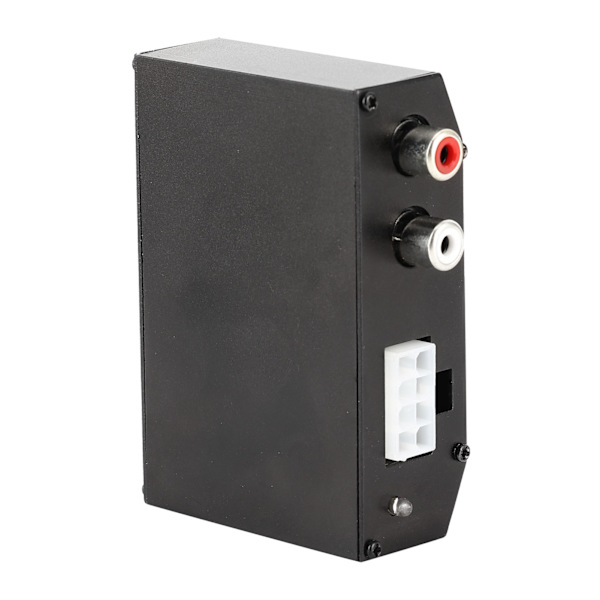 12V Bil Audio Højttaler Høj til Lav Niveau Konverter Adapter Stik RCA Port AntiInterference