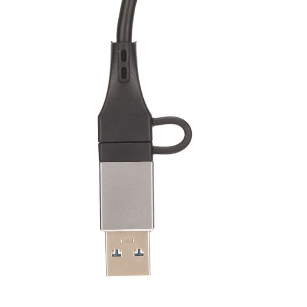 Hyper Speed USB 3.0 Hub for Lynraske Dataoverføringer, Plug and Play Ethernet-adapter for Sømløs Tilkobling