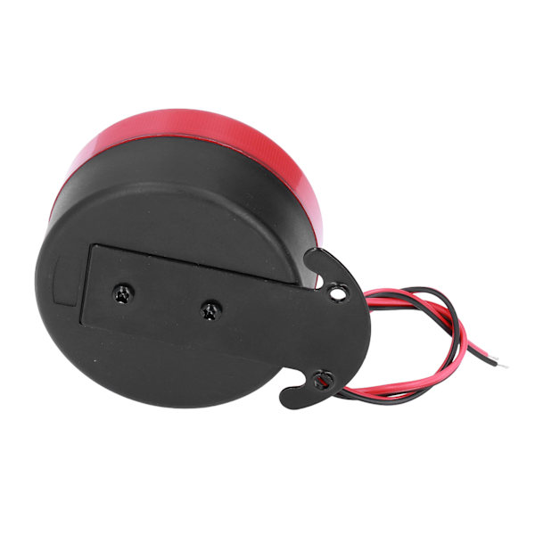 Bilhorn 12V ABS 105dB Elektrisk Advarsels Horn med Blinkende LED-lys til Lastbil UTV ATV