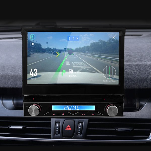 Single Din Bilstereo til Android 11.0 WIFI 4G DSP Carplay Auto GPS Navigation Universal Multimediaafspiller