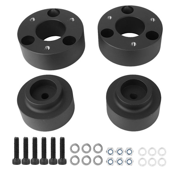 4 stk. Aluminium Løfte-Niveau Kit Passer til Dodge RAM 1500 4WD 2009-2018 3 tommer Foran og 1,5 tommer Bag
