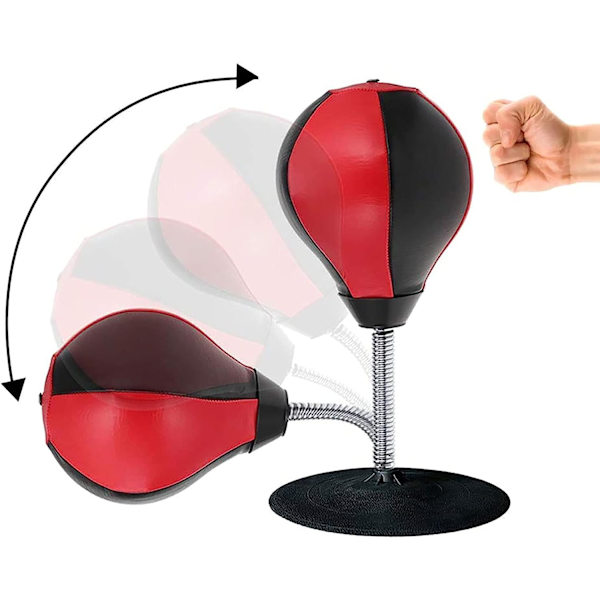 Punschpåse med sugkopp - Stress Buster Desktop Punching
