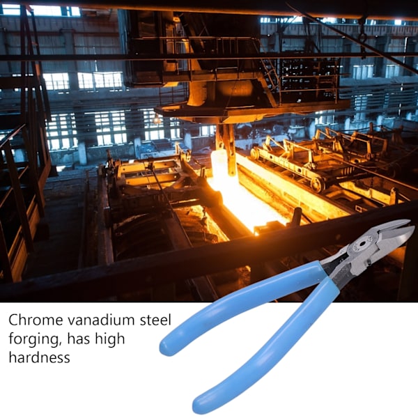 Diagonal Trådavbitare med Fjäder, Krom-Vanadium Stål, Trimmingverktyg