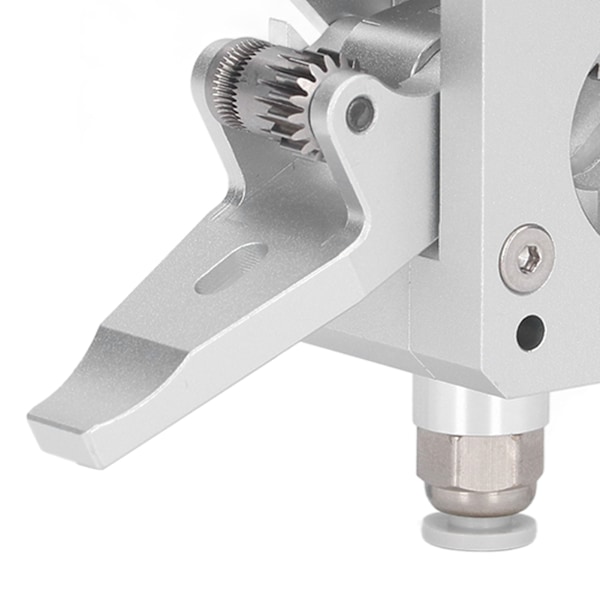 Dobbelt Gear Ekstruder Metall Sølv MK8 3D-Skriver Tilbehør Utbyttingsdel for Prusa I3 Mk3 Høyrehendt