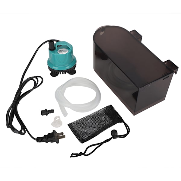 Veggmontert akvariumfilter Fisketank Eksternt filter Vannpumpe 220-240V (CN-plugg)