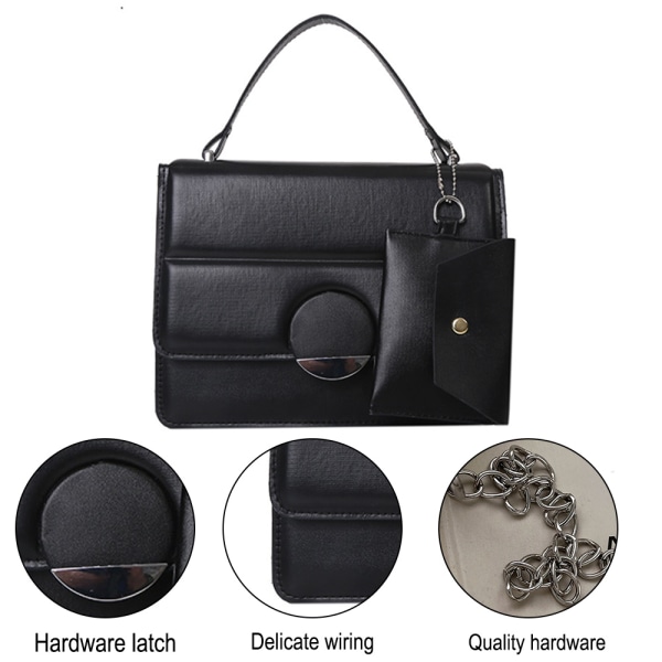 Crossbody-väskor för kvinnor Snygga designerväskor och handväskor wi black  0d1f | black | Fyndiq