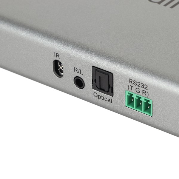 Videoväggkontroller 4K Multi Display Modes HD Multimedia Interface Splitter Processor med Fjärrkontroll 100‑240V EU-kontakt